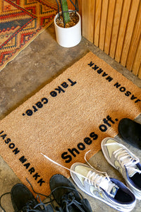 Shoes Off Welcome Mat